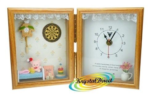 PSV AR70KV#23#7 Folding Mini House Clock Baby Room Theme N/A