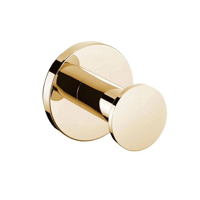 COSMIC Towel hook, Glossy gold PVD, ARCHITECT S+ Collection