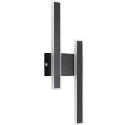 Modern LED Wall Lamp Black Indoor 32W Wall Sconce