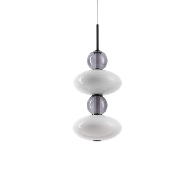 Lumiere Integrated LED Slim Pendant Ceiling Light Black 3350Lm 3000K