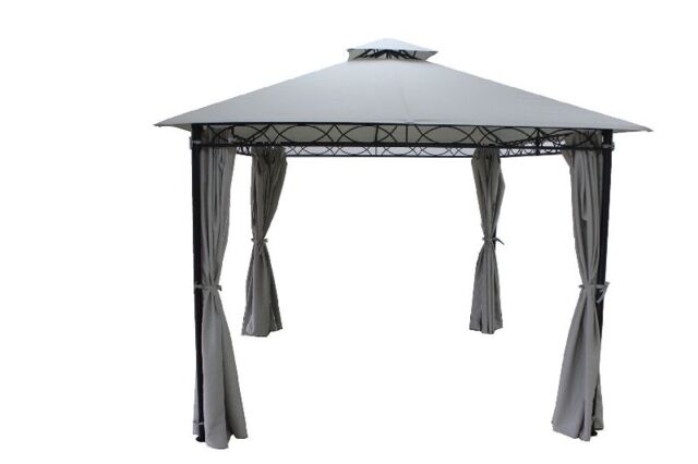 Marco Polo Gazebo - L300 x W400 x H250 cm - Grey