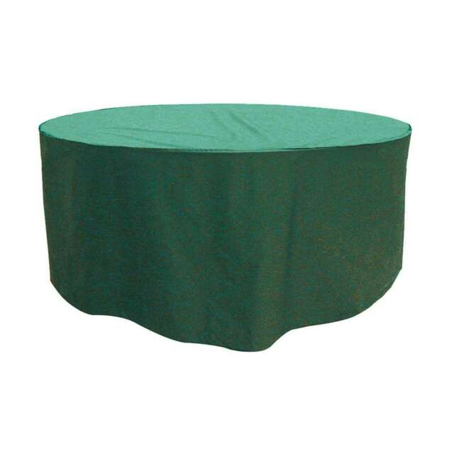 Round 6 Seater Furniture Set Protective Cover in Green Green