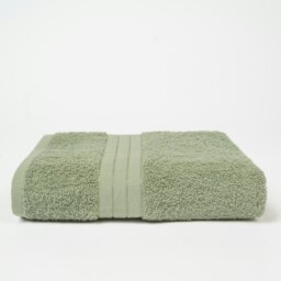 OHS Luxury 100% Cotton 500GSM Bathroom Bath Towel Green Sage Green Bath towel