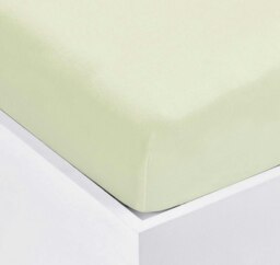 2pack Jersey Interlock Sheets Yellow Cot