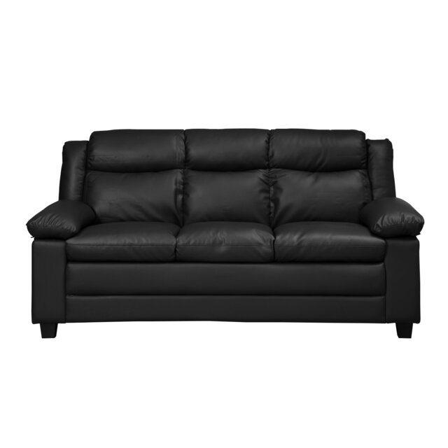 Standish 3 Seat Sofa - Black