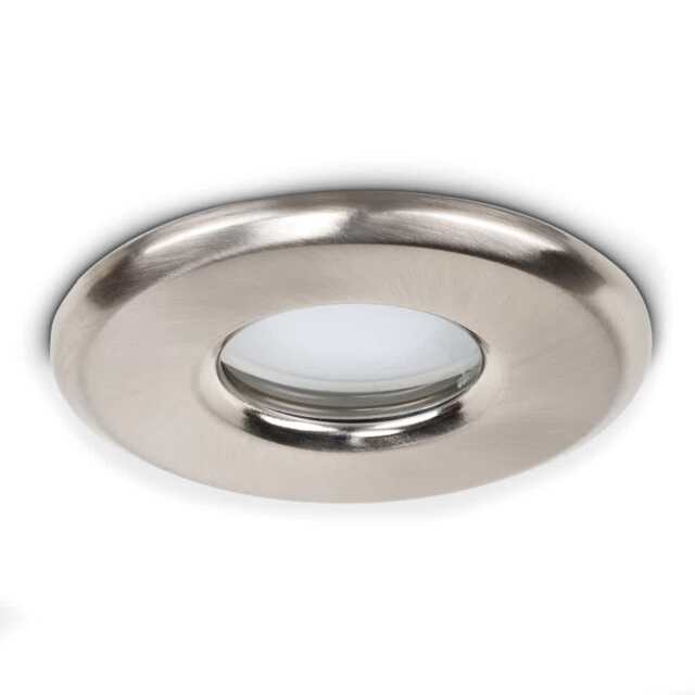 ValueLights 4 Pack IP65 Chrome Downlights Cool White Bulbs Chrome