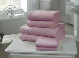 Chatsworth 600gsm Pure Cotton Towels Soft & Absorbent Purple Heather Face cloth 1