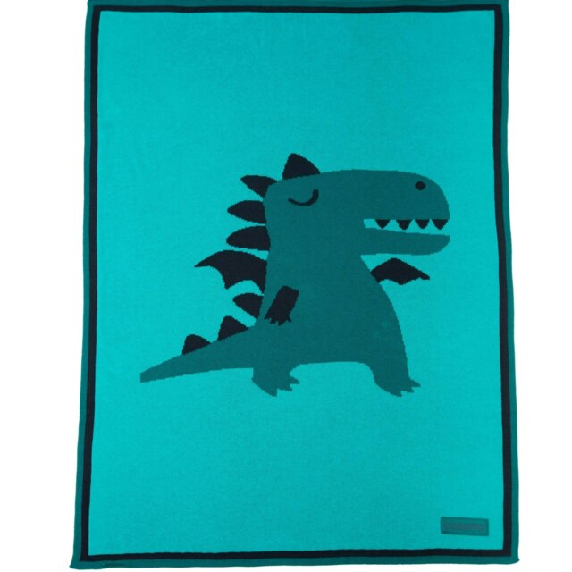 Cosatto Dragon Kingdom Blanket Green Green One Size 1
