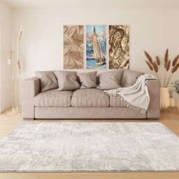 RUGLENZA HOME - INTERNO AREA RUG - 12 MM - CREAM / MINK - 200 x 290 CM