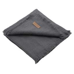 Ukiyo Polylana Woven Aware Blanket - Grey - One Size