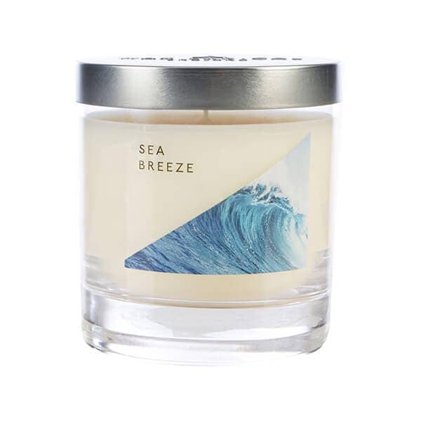 Wax Lyrical Sea Breeze Medium Candle Jar Cream
