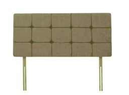 Pearl Cream Linen Headboard Small Double Multi