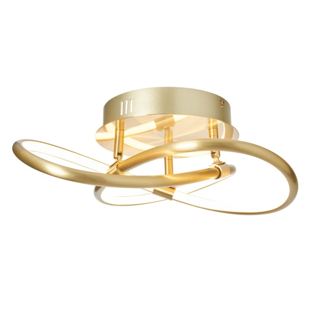 BHS Eero LED Ceiling Light Gold Satin Brass 1