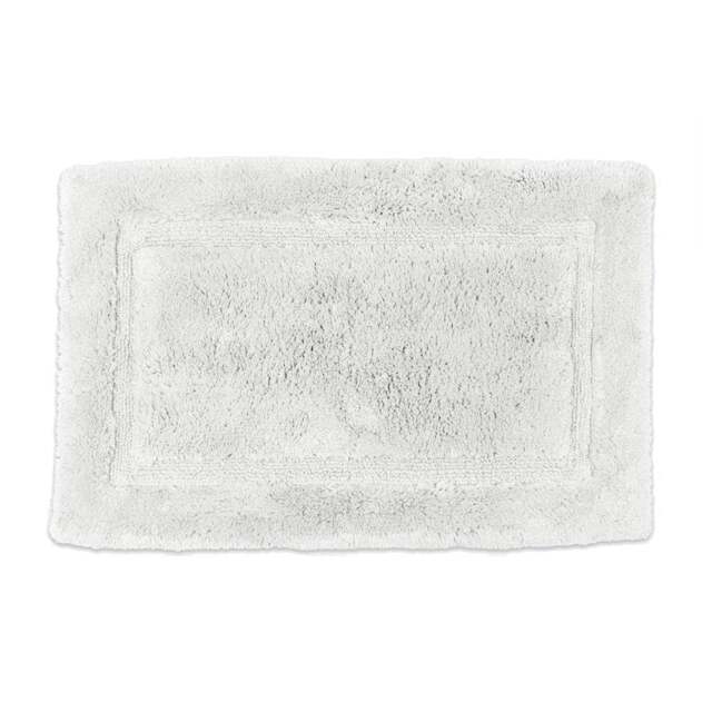 Marlborough Bamboo Cotton Bath Mat - White