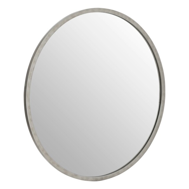 Saska Medium Antique Silver Wall Mirror Silver