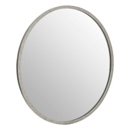 Saska Medium Antique Silver Wall Mirror Silver