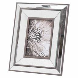 Tristan Mirror 5X7 Frame - Glass - Wood - L2 x W26 x H31 cm - Brown Brown