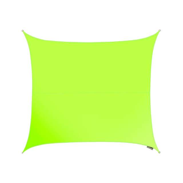3.6m Square Waterproof Lime Sun Shade Sail