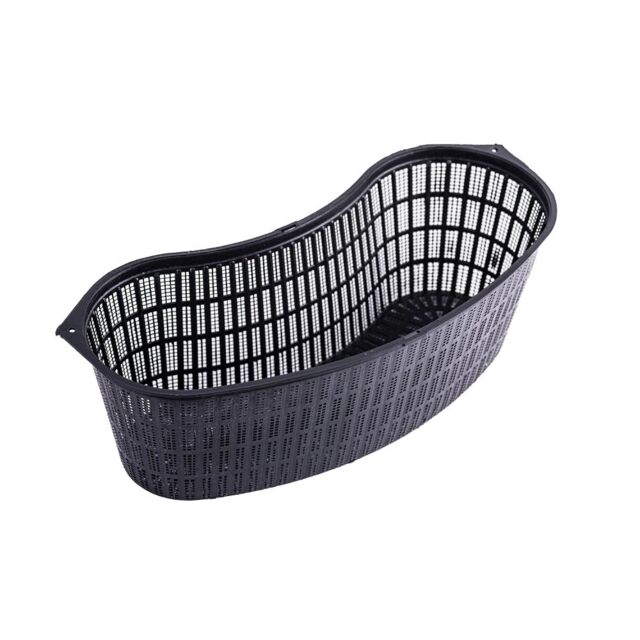 Aquatics 46cm Oval Contour Planting Basket for Pond & Water Garden Plants - Sturdy Root Development