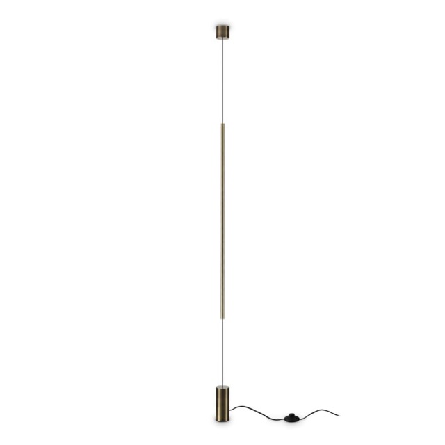 Filo Integrated LED Wall Lamp Brass 2700K
