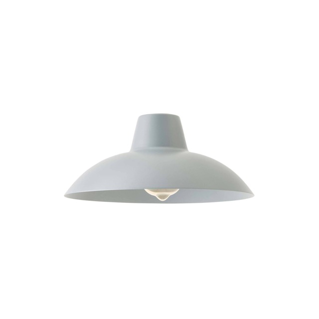 ValueLights Civic Silver Metal Easy Fit Ceiling Pendant Shade Silver