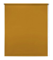 130cm Ochre Trimmable Thermal Blackout Roller Blinds Grey Grey
