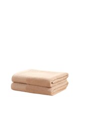 Eden Weave Cotton Towels Luxury Soft Quick Dry Absorbent Brown Mink 1