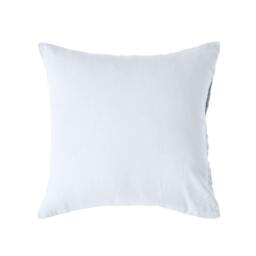 Homescapes White European Size Linen Pillowcase - 40 x 40 cm White