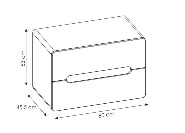 Bathroom Furniture Set 800 Countertop Vanity Sink Drawer Cabinet & Wall Units White Gloss Oak Arub