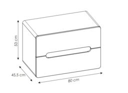 Bathroom Furniture Set 800 Countertop Vanity Sink Drawer Cabinet & Wall Units White Gloss Oak Arub