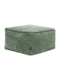icon Amara Chenille Bean Bag Pouffe Sage Green Green