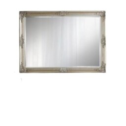 Highbury Antique Rectangular Champagne Frame Wall Mirror Gold H 104cm x L 74cm x W 3.5cm 1