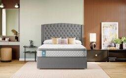 Sealy Blakemere Geltex Enhance 1800 Pocket Pillow Top Mattress King Size White King 1
