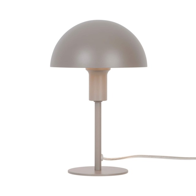 Nordlux Ellen Indoor Table Lamp Brown Metal E14 Dome Shade - Mains Powered, IP20 Brown brown