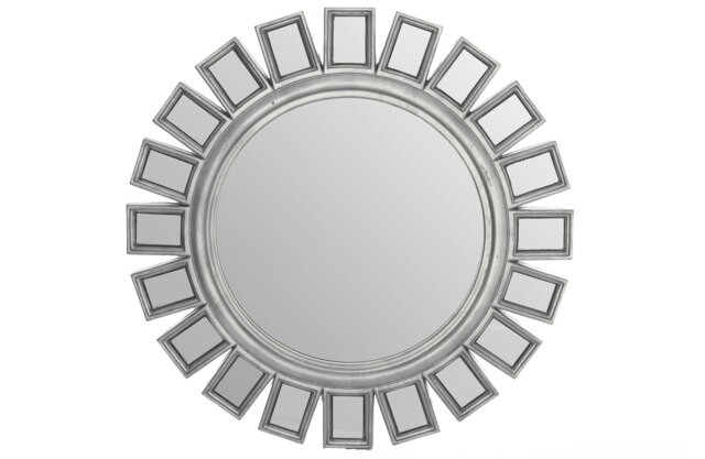Inti Silver Wall Mirror Silver