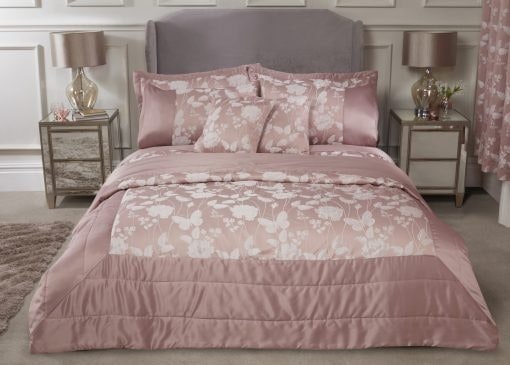 Meadows Bedspread Blush Pink Pink