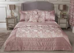 Meadows Bedspread Blush Pink Pink