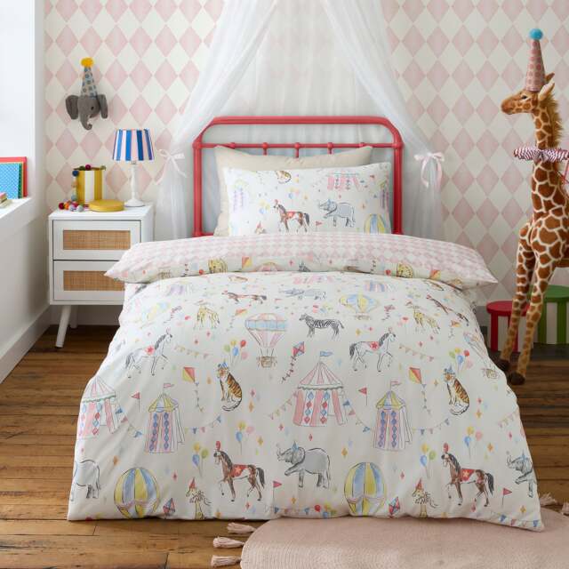 Bedlam Circus Time Duvet Cover Set Multi