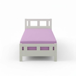 Flannelette Cot Bed Fitted Sheet Soft Brushed Cotton Bedding Comfort Purple Lilac Cot Bed