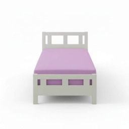 Flannelette Cot Bed Fitted Sheet Soft Brushed Cotton Bedding Comfort Purple Lilac Cot Bed