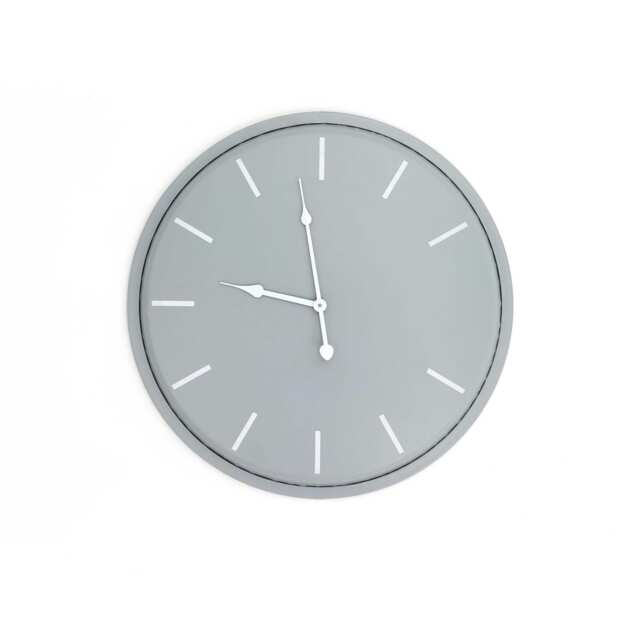 Hill Interiors Karlsson Wall Clock - Grey - 4cm x 49cm