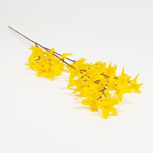 Yellow Forsythia Spray Artificial Flower Decoration 78cm