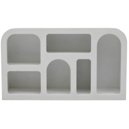 Udaipur Wood Medium Sideboard / Display Cabinet / Bookshelf White
