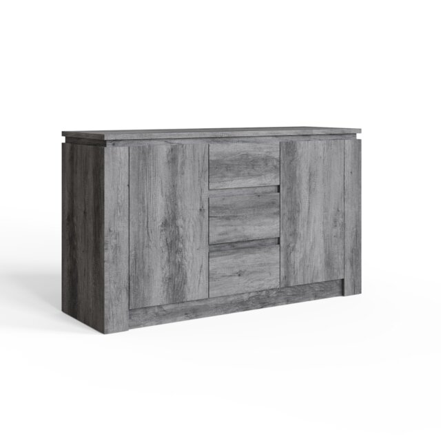 Canyon Sideboard Grey Charcoal Grey
