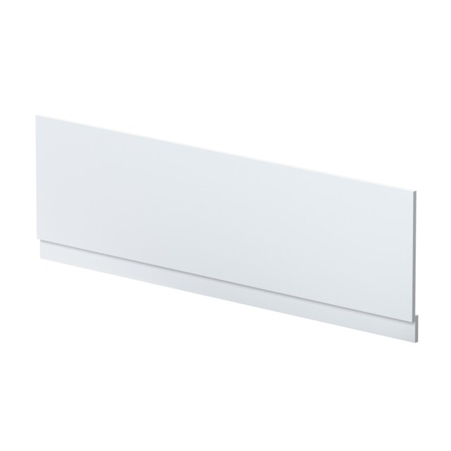 Balterley Straight Reversible Bath Front Panel & Plinth White Satin White 1