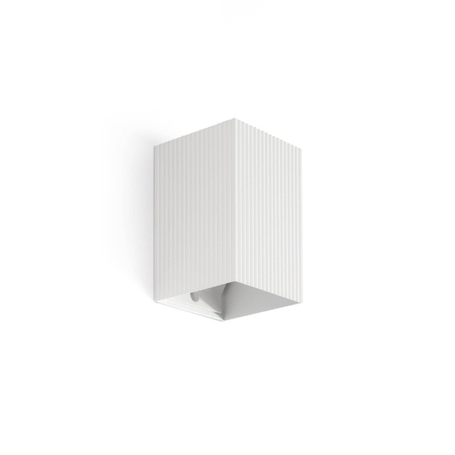 Lune Flush Wall Lamp White 1x GU10