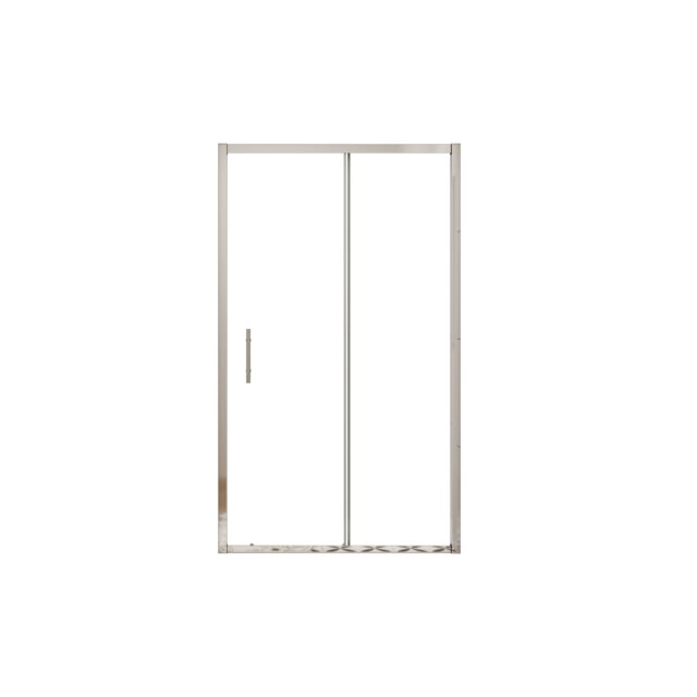 Aica Bathrooms 1000x1850mm Sliding Shower Enclosure Shower Screen WalK In Glass Door Cubicle Chrome