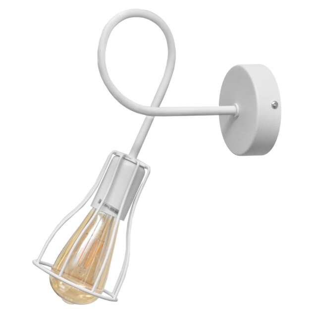 Oxford Wall Lamp White 10cm