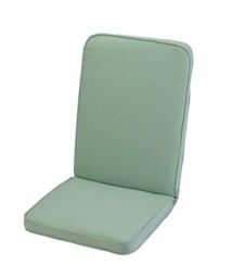 Misty Jade Low Recliner Outdoor Garden Furniture Cushion (Pack of 4) - L96 x W42 x H4 cm