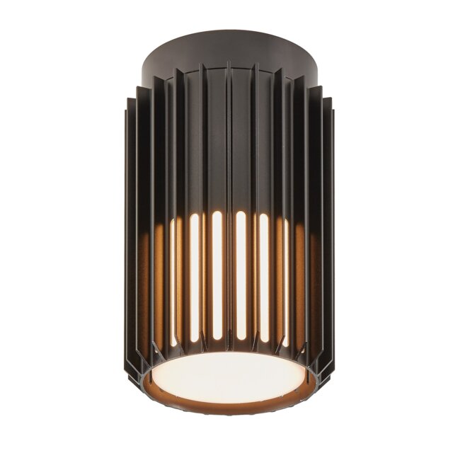 Nordlux Aludra Outdoor Ceiling Light Black Aluminium E27 Coastal/Marine Safe - Mains Powered, IP54
